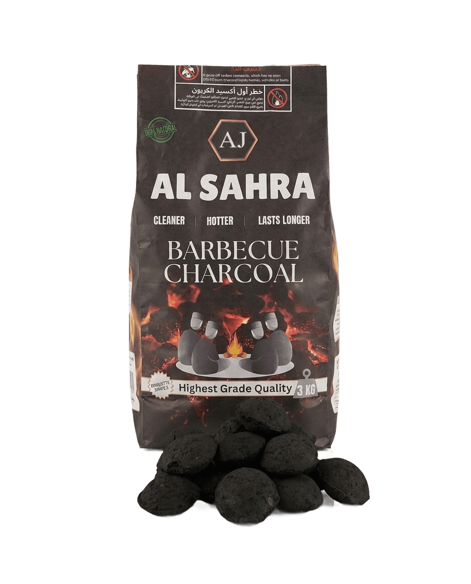 Al Sahra 3KG BBQ Charcoal Briquettes