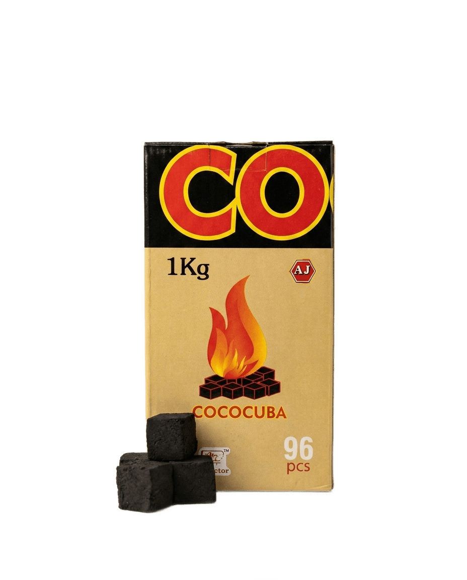 Coco Cuba 96 Shisha Charcoal 22mm