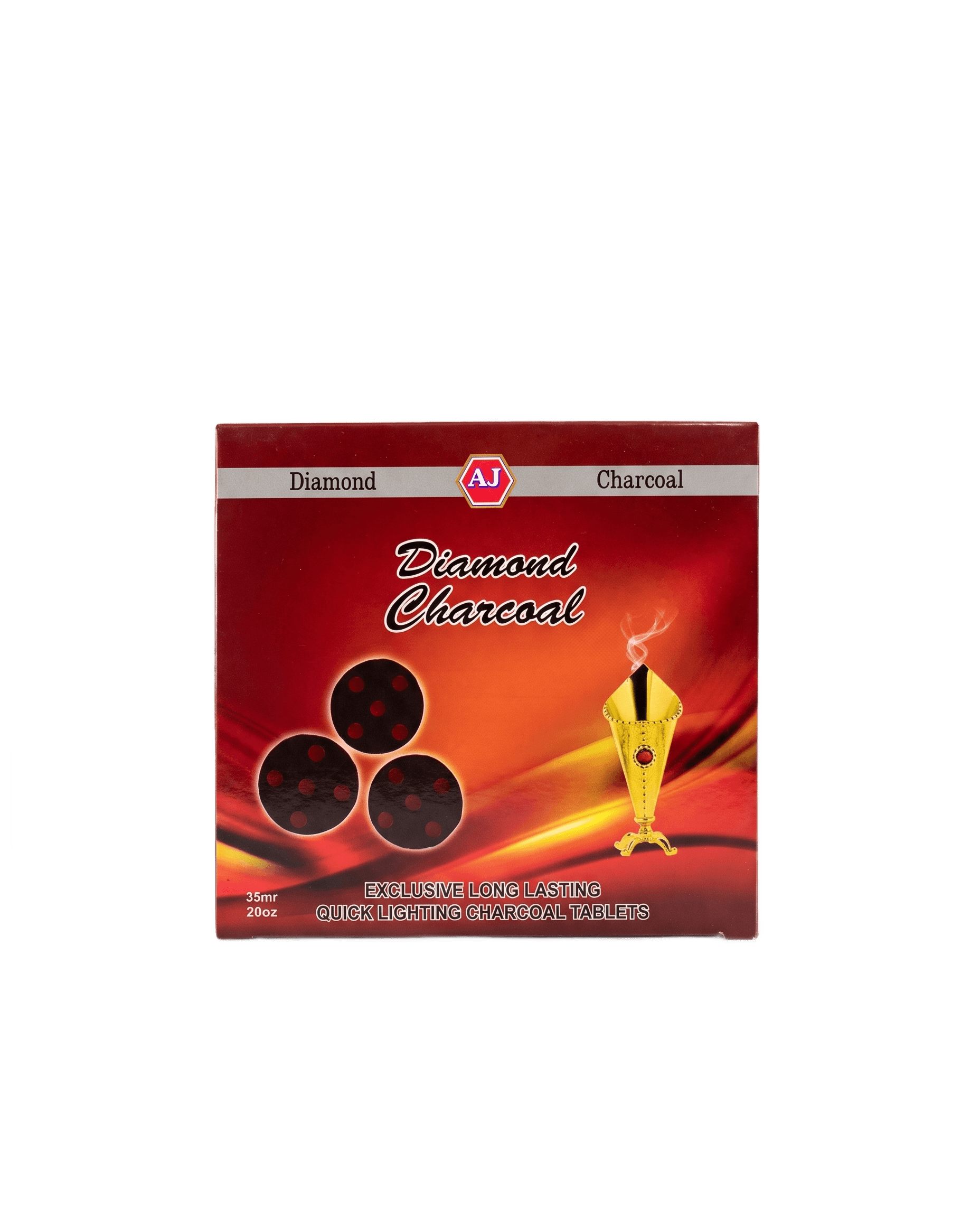 Diamond Charcoal for Bukhoor 35mm