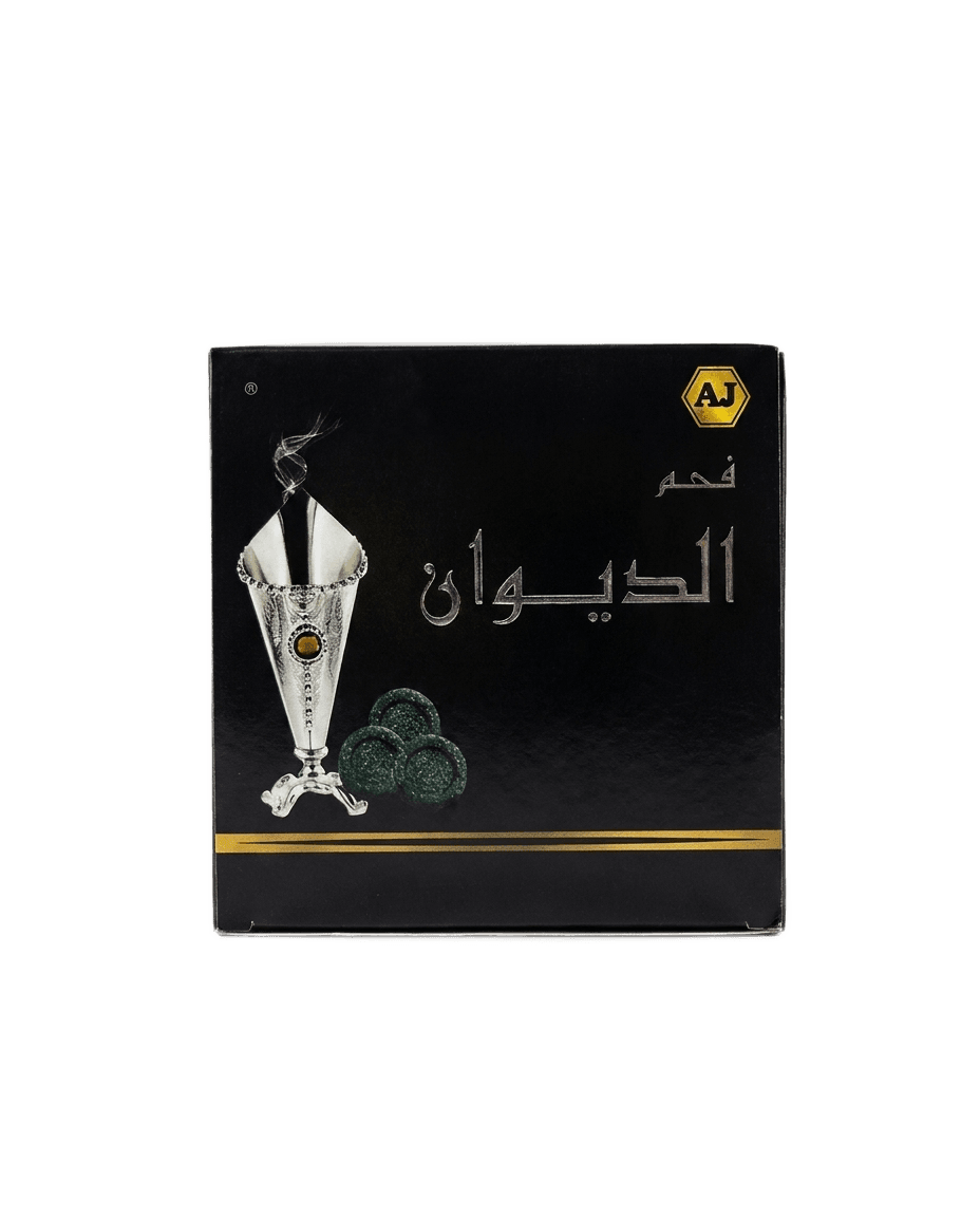 Al Diwan Black Bukhoor Charcoal 33mm